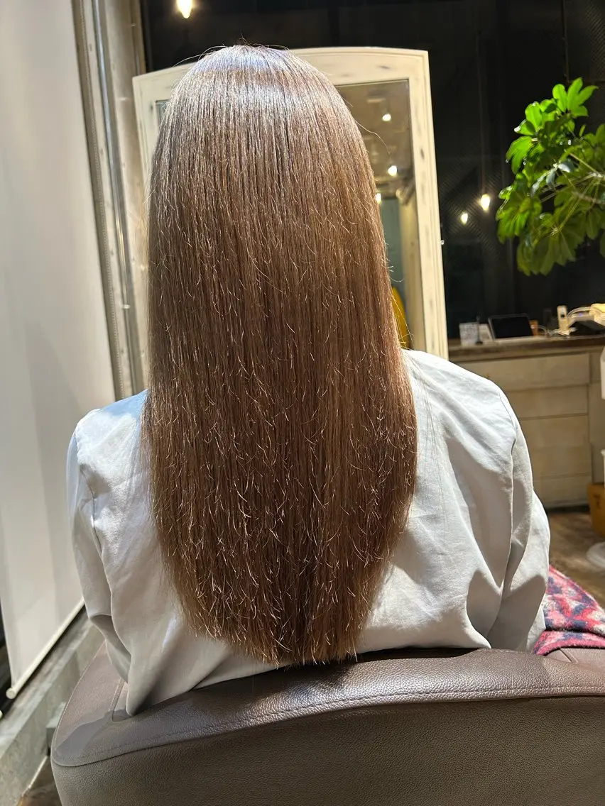 ロング 渋谷/縮毛矯正✨ 惺虎のヘアスタイル