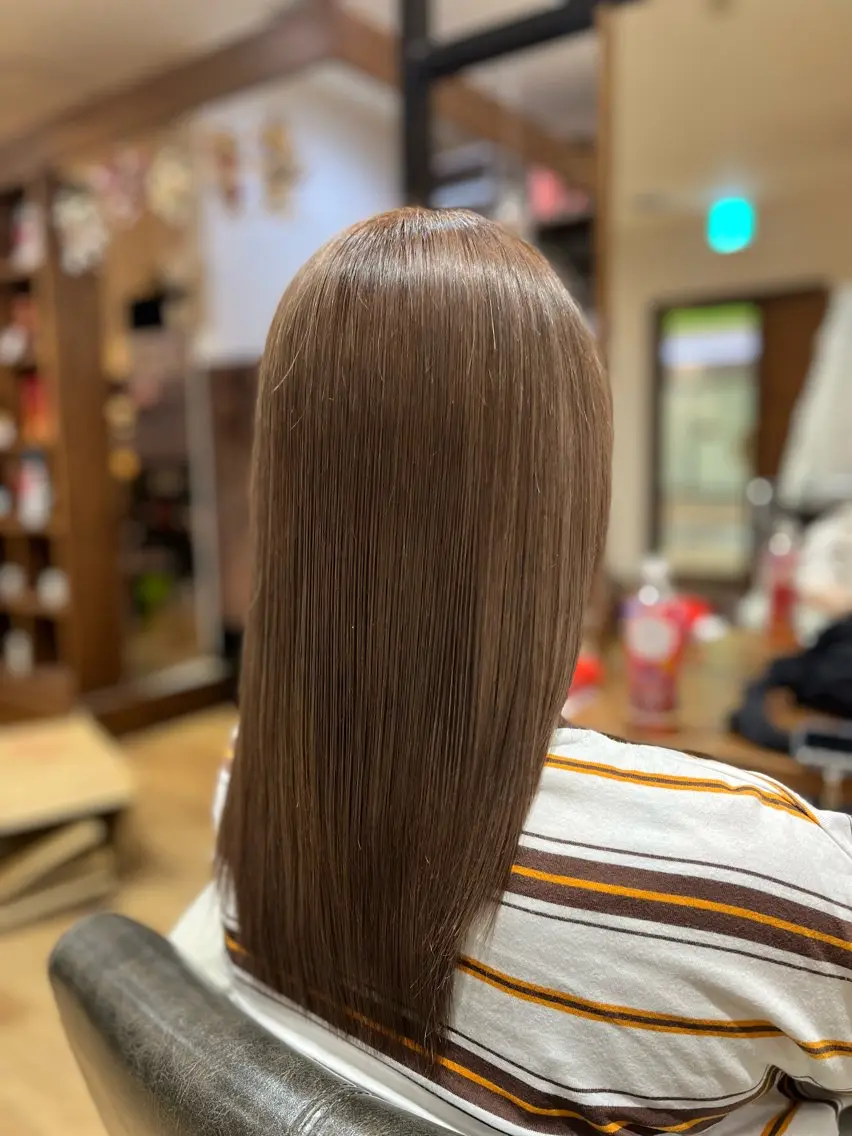 セミロング レイヤーカット✨️ Meiモデル募集中のヘアスタイル