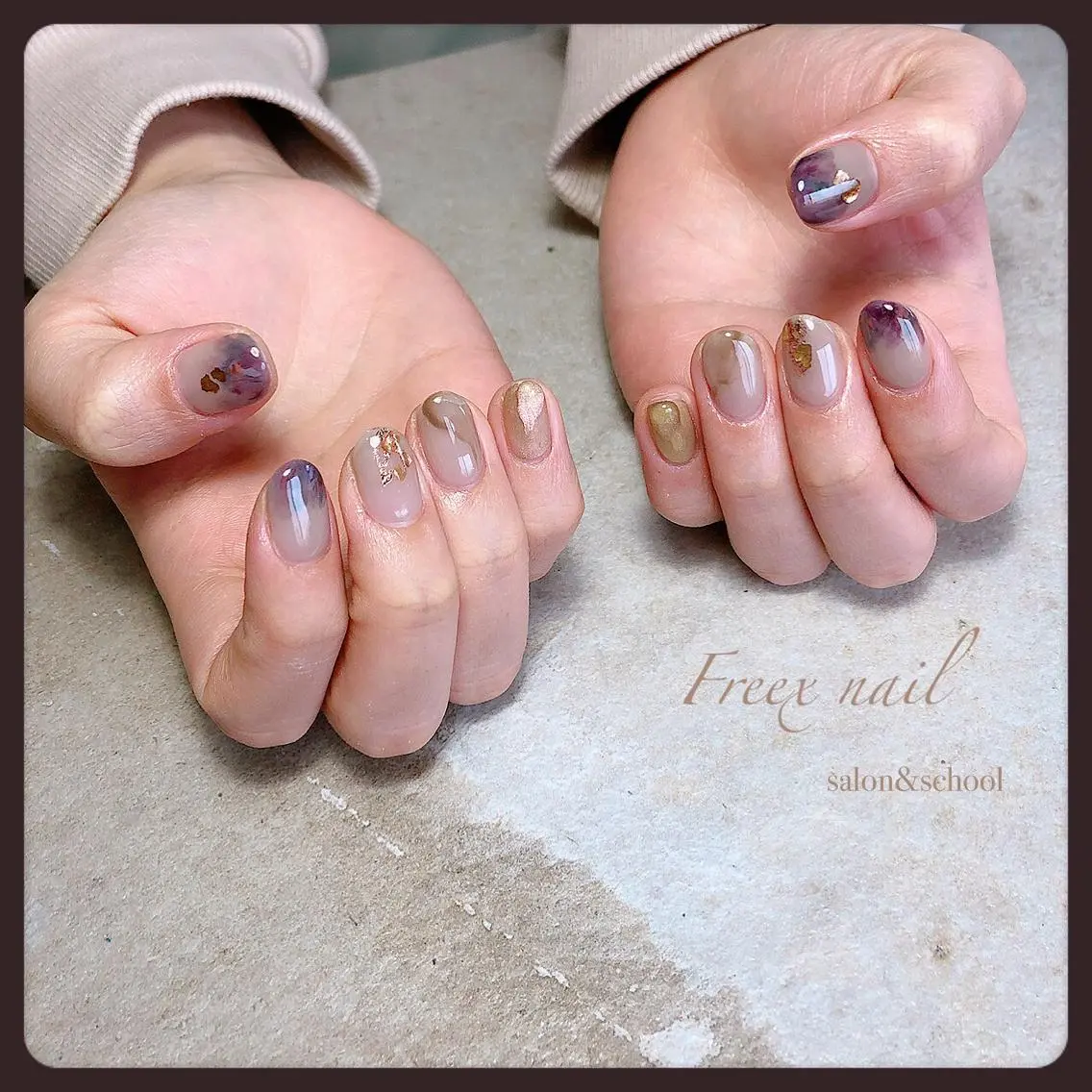 ネイル ニュアンスネイル freex nail /ニュアンス/個性派のネイルデザイン