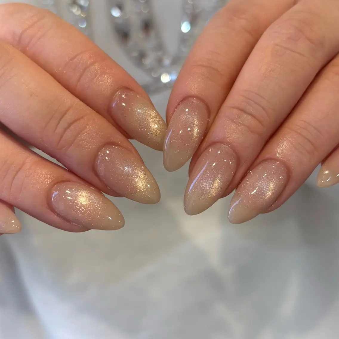hand💅マグネットorミラー・オーロラorフラッシュ(オフなし)の写真