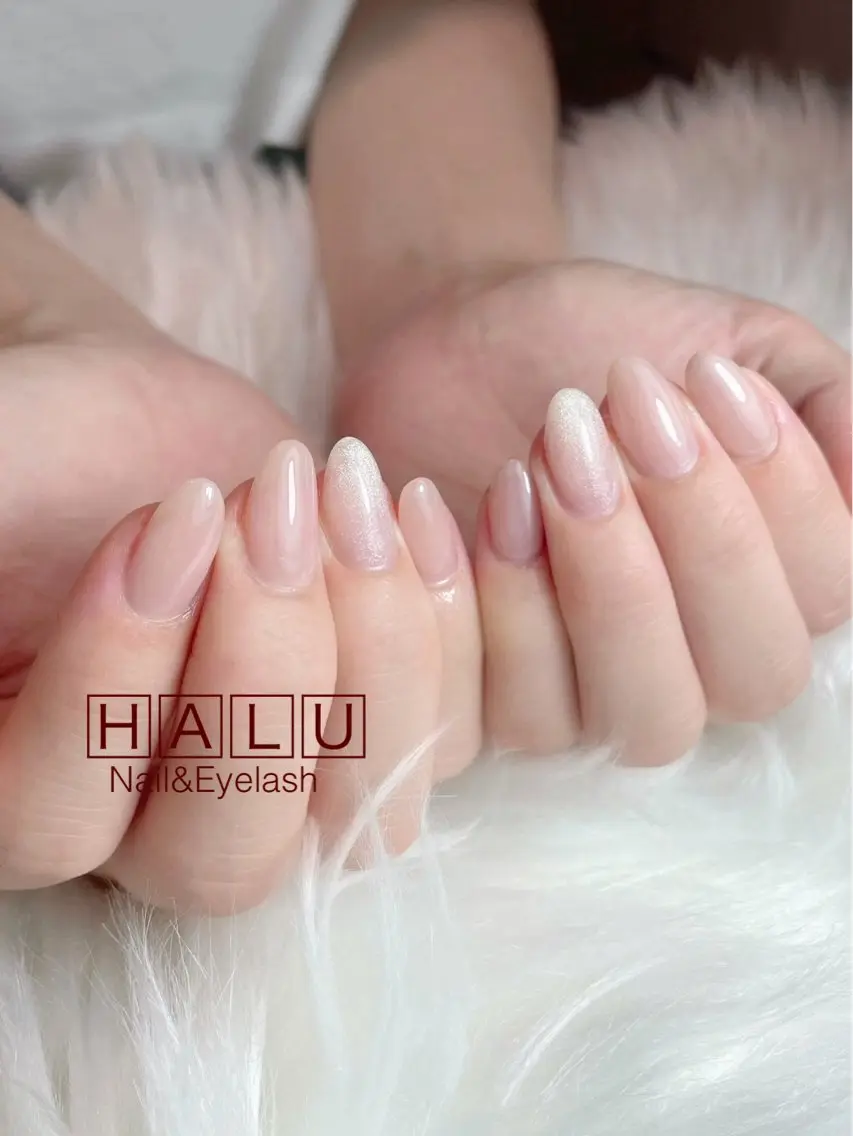 ネイル マグネットネイル オフィスネイル HALU ハルのネイルデザイン