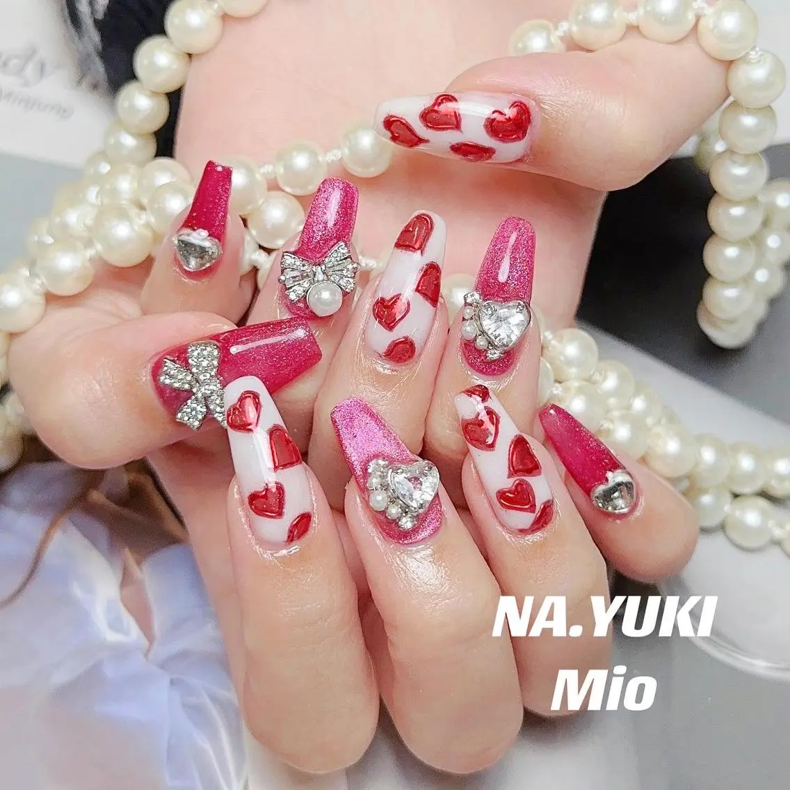ネイル ハンドネイル 🎀 moo~ 🎀のネイルデザイン