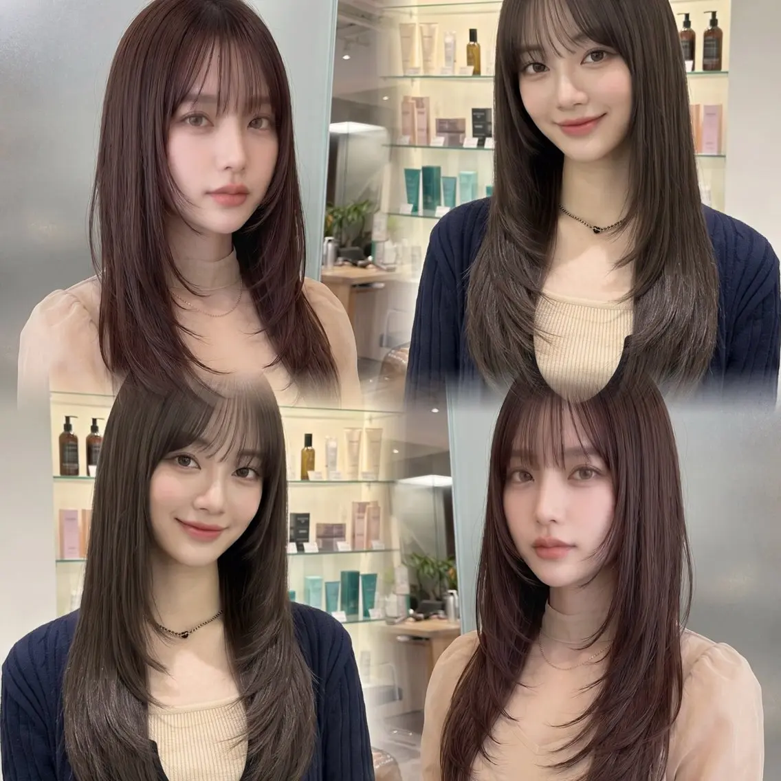 🎀💖オーダーNo.1🪞前髪顔周り➕おくれ毛似合わせカット➕透明感カラー➕2stepTR✨💖の写真