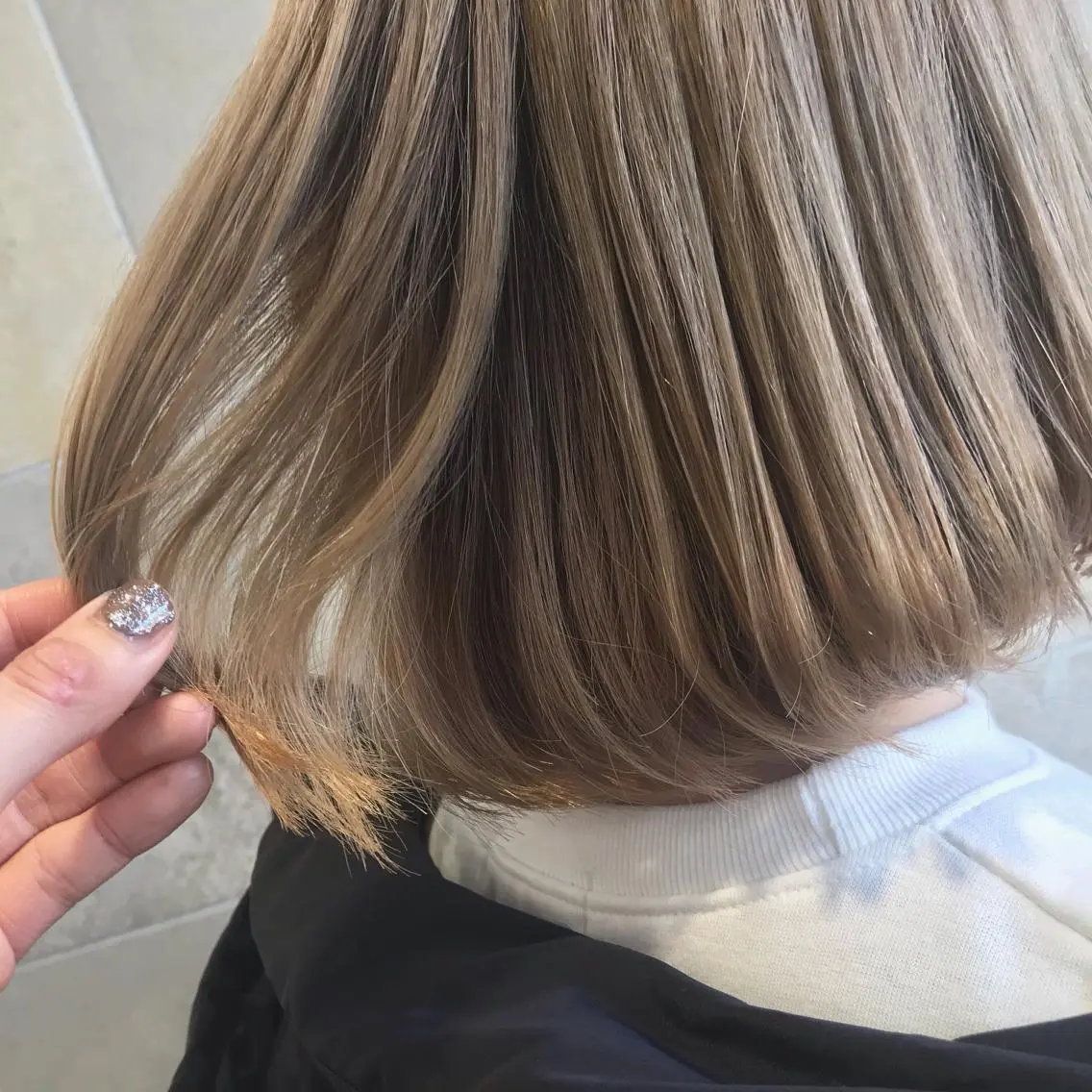 ショート カラー 田中 あかねのヘアスタイル