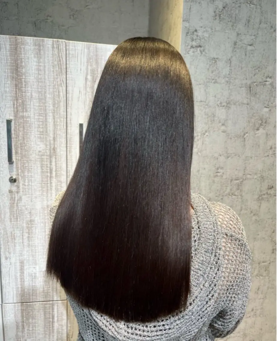 ミディアム カラー ヘアカラー トリートメント ✨髪質改善カラー✨ ななみのヘアスタイル