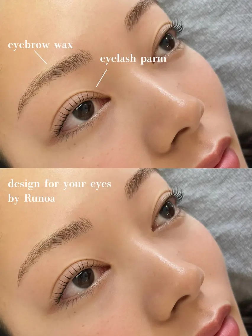 マツエク・マツパ マツパ Runoa eye 柿崎流依のマツエク・マツパデザイン