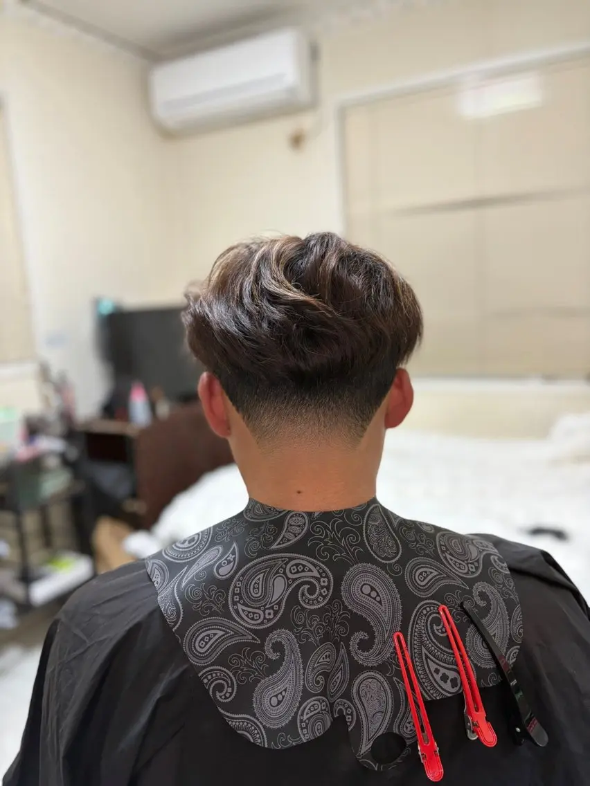 カット、シェービングの写真