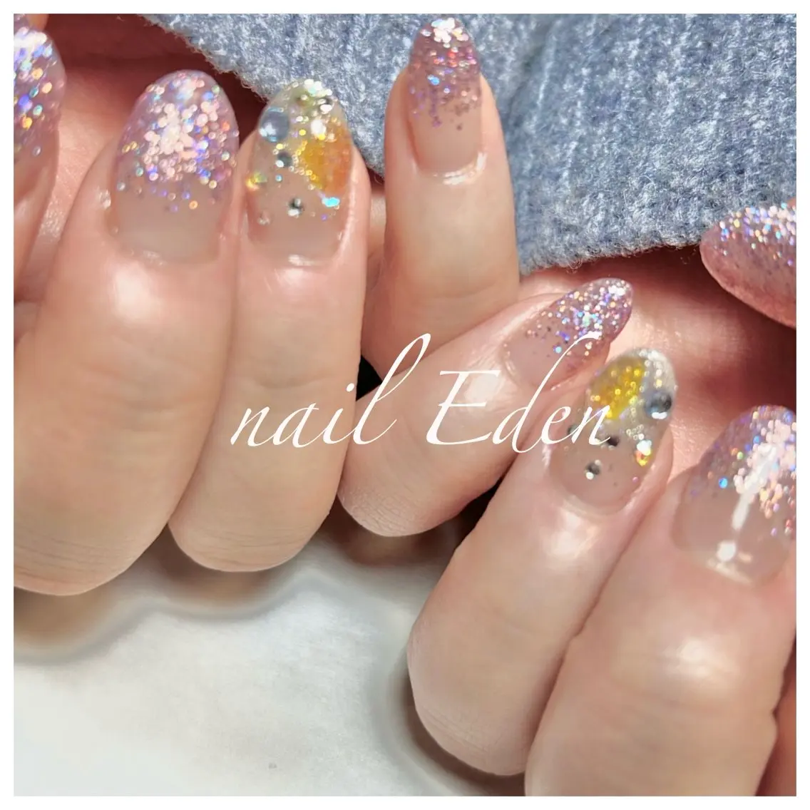 ネイル 持ち込み Eden ♾️のネイルデザイン