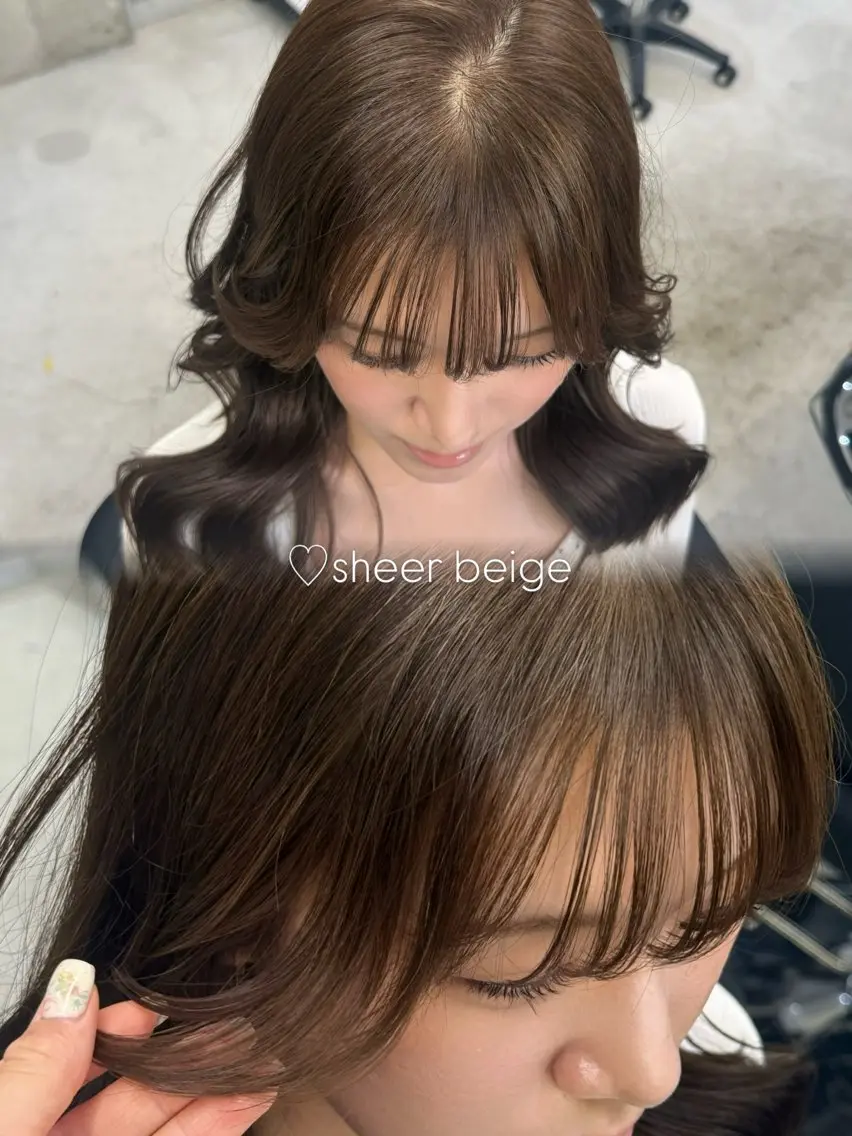 ロング Hinane ‪❤︎‬のヘアスタイル