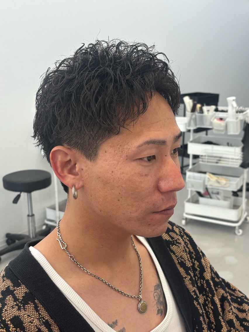 パーマ メンズ パーマ 瀧田翔眞/ メンズパーマ・カラーのヘアスタイル