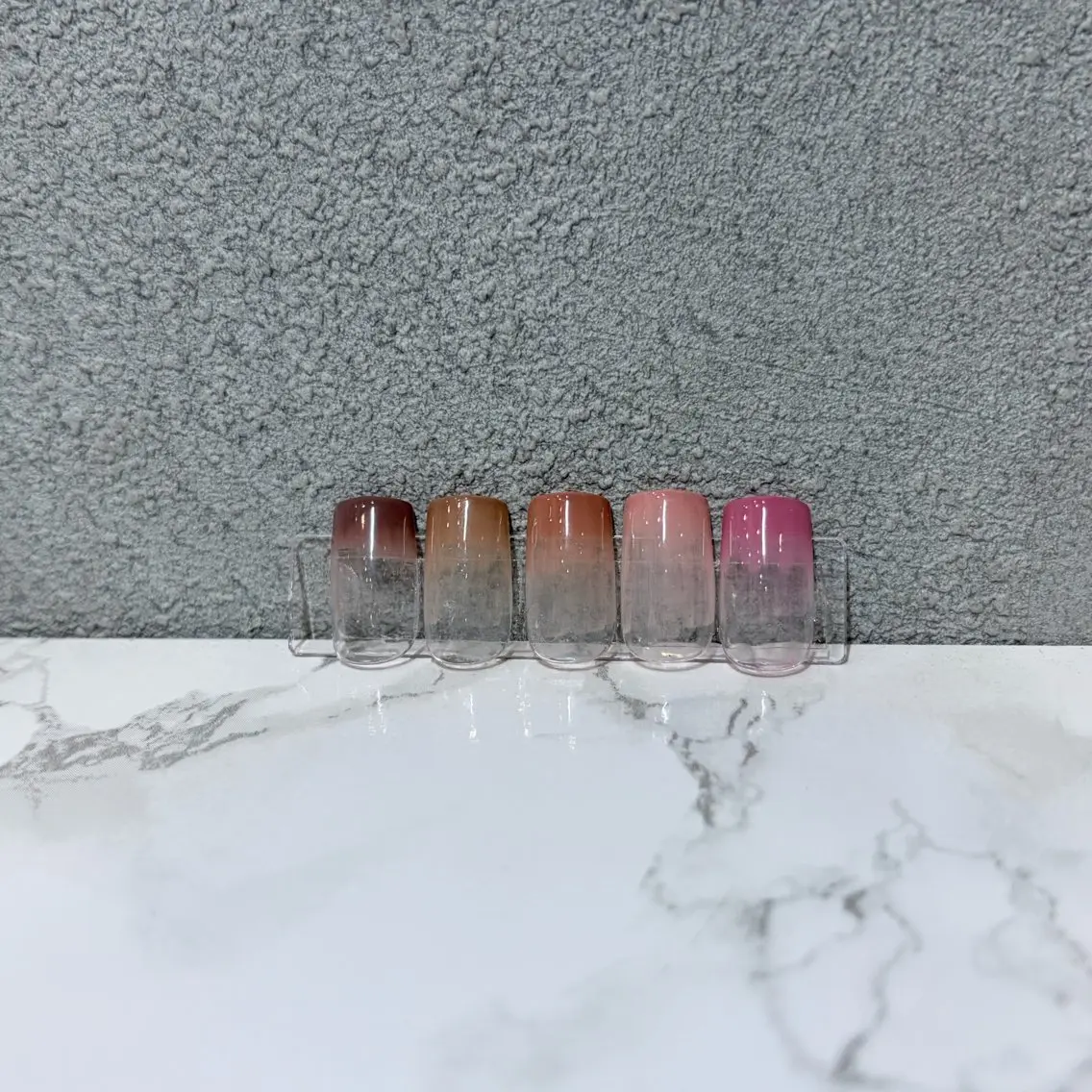 【練習モデルさん募集】🍒5色限定🍒オフなしグラデーションの写真