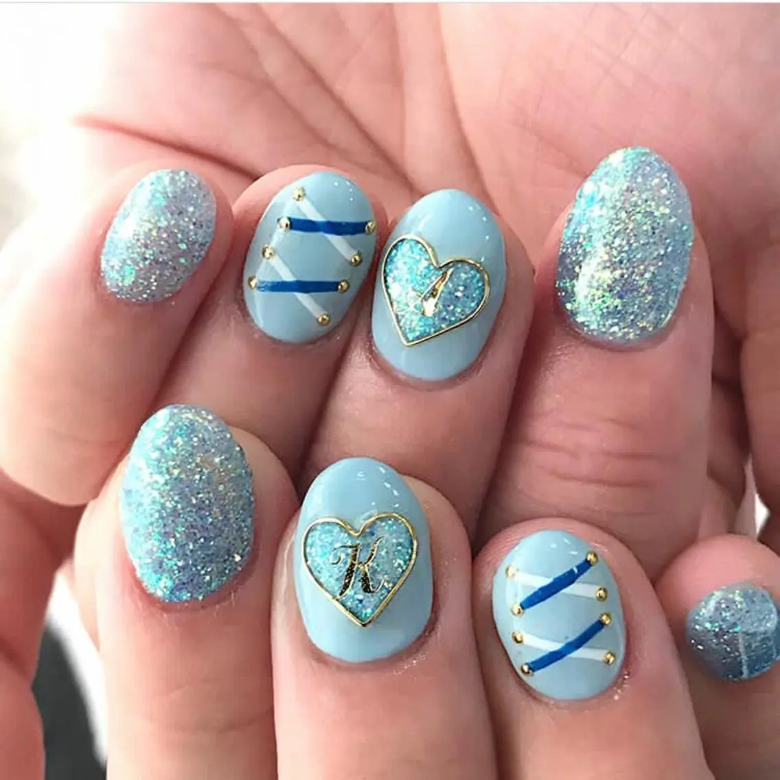 ネイル 渋谷/チップ長さ出し 👑アプレgel-xのネイルデザイン
