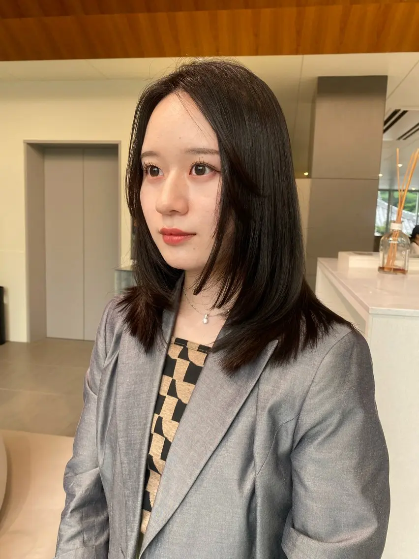 リクルートカラー+3stepトリートメント付の写真