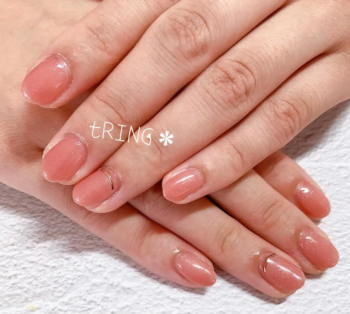 ネイル ハンドネイル tRING* しいの木台のネイルデザイン