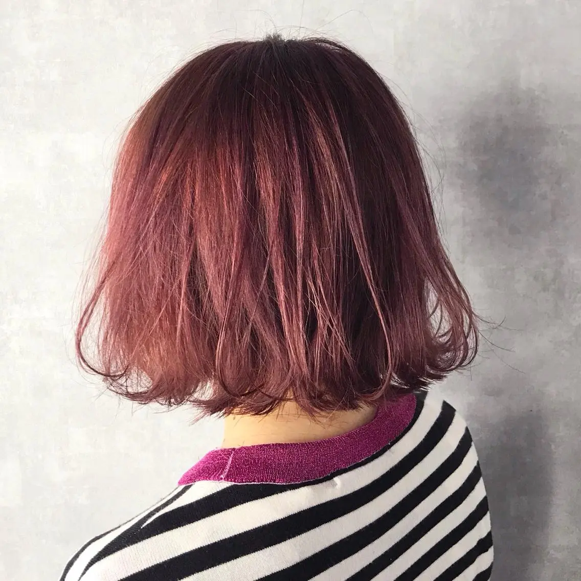 ショート カラー アッシュ ブリーチ ピンクカラー ピンクアッシュ タンバルモリ K-POP好き美容師 🇰🇷Kai.Yのヘアスタイル