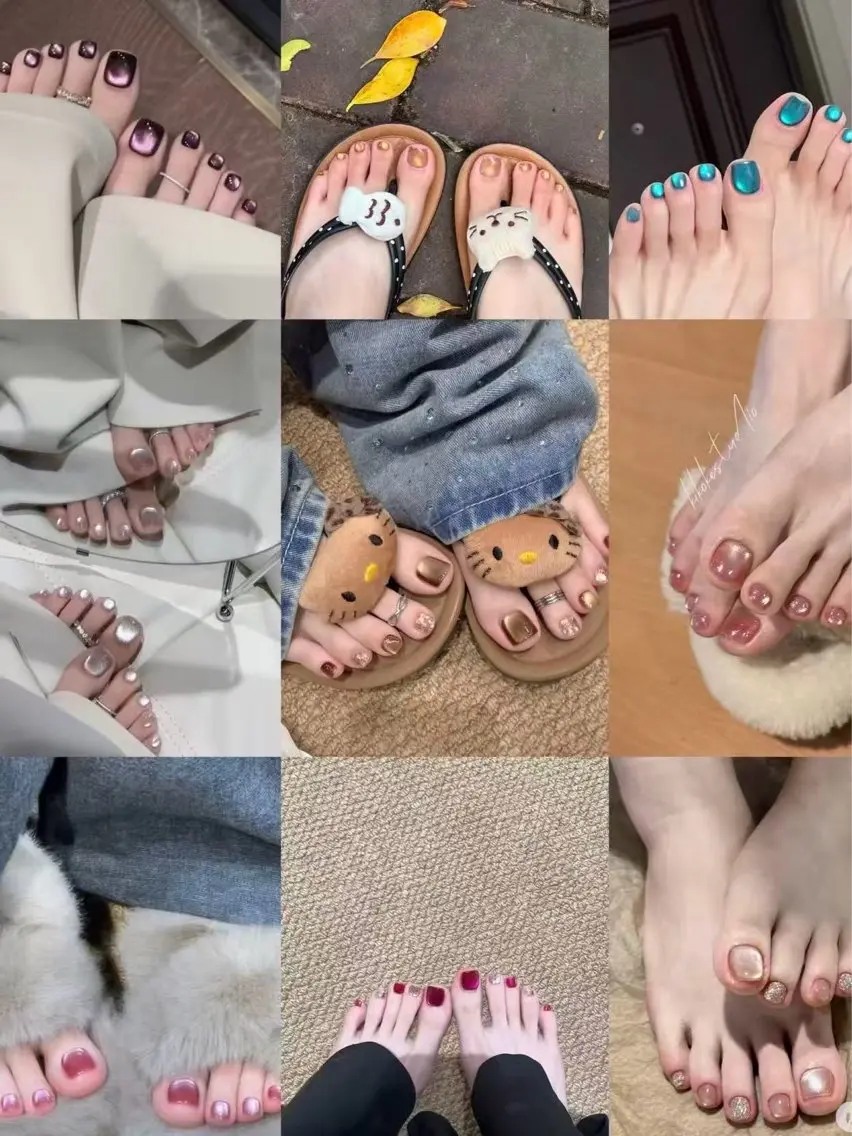 💗フット4本アート💗の写真