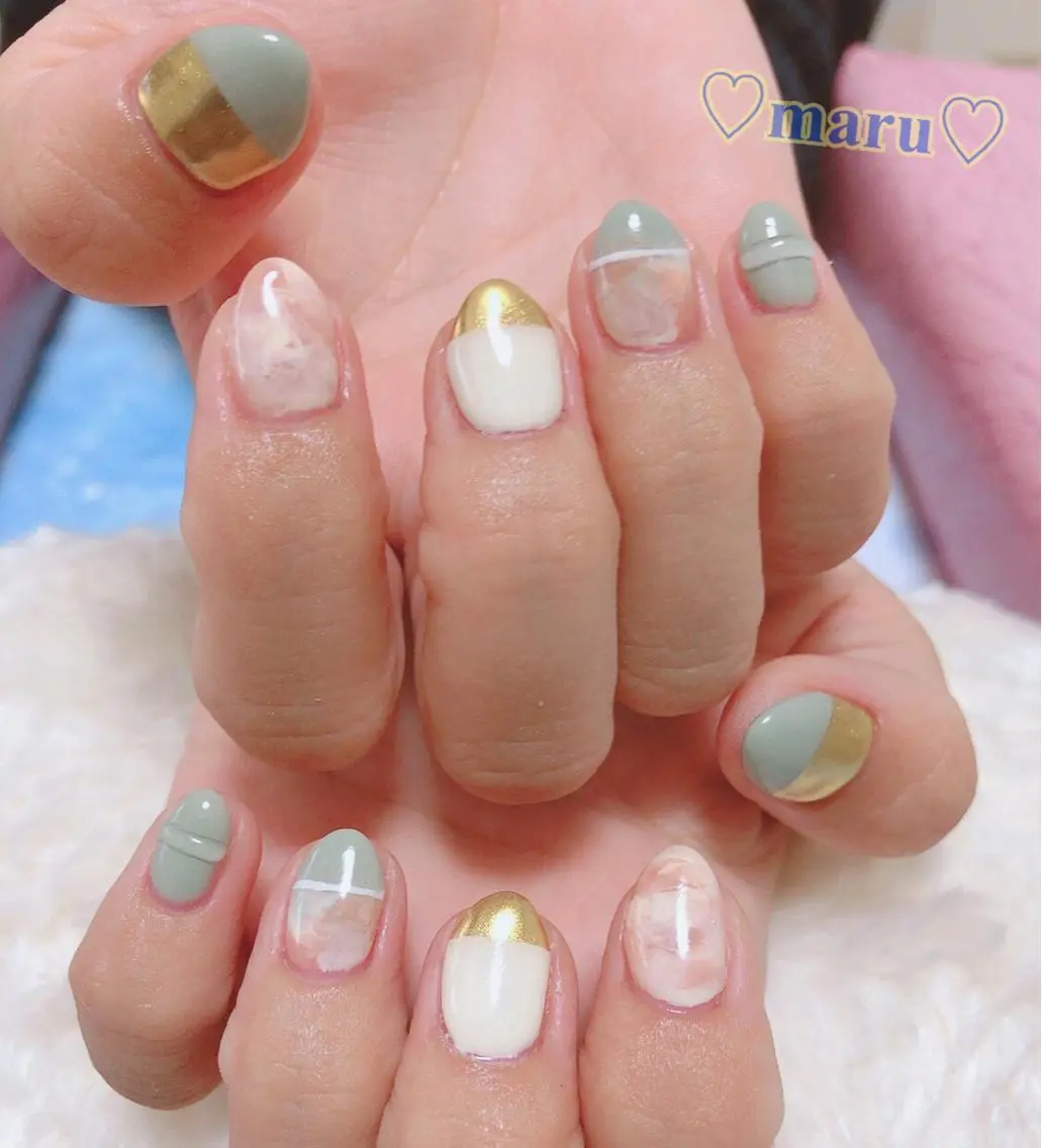 ネイル ハンドネイル フットネイル まるみ ♡のその他イメージ