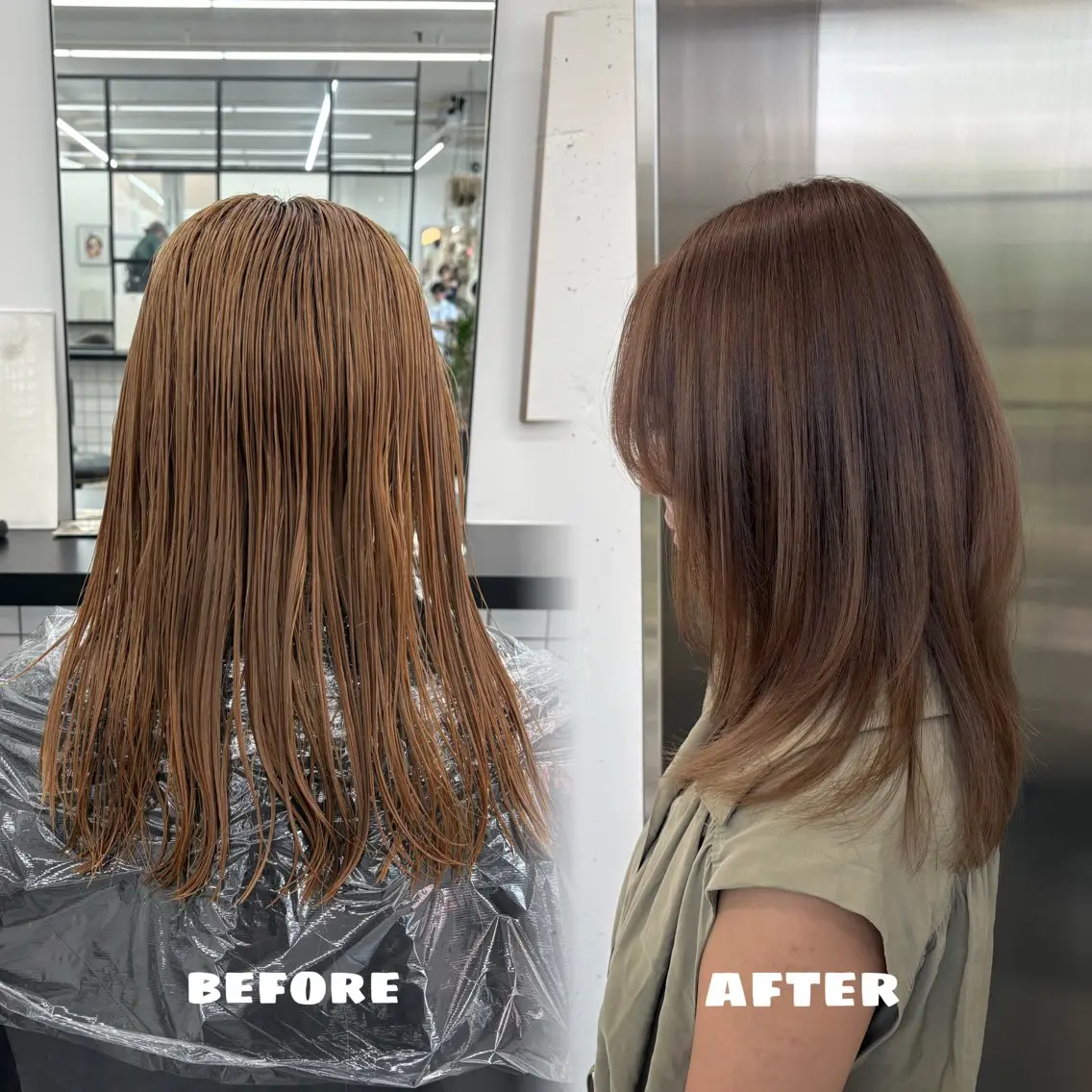 ロング カラー アッシュ ベージュカラー レイヤーカット カット ヘアカラー トリートメント 🌟ゆりあ🌟 JILLSTUDIOのヘアスタイル