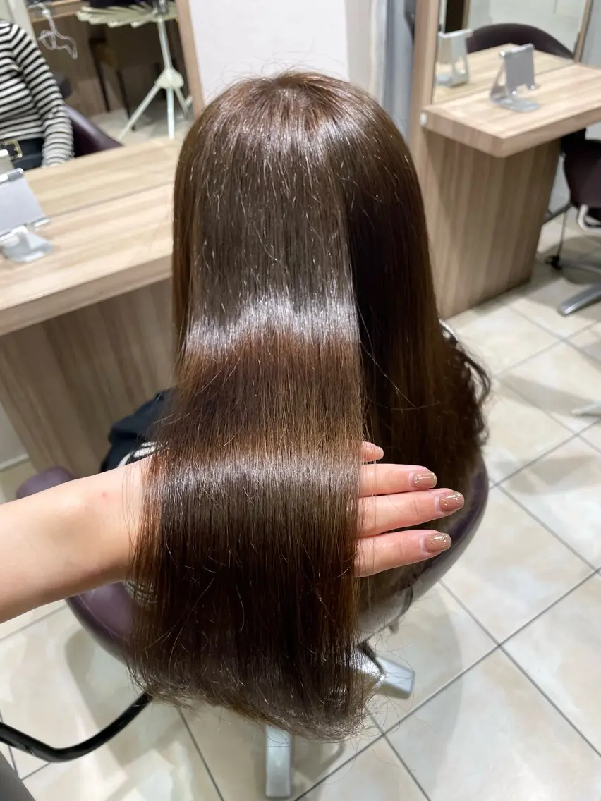 ロング 🌷レディースカット 西原芽生🌷のヘアスタイル