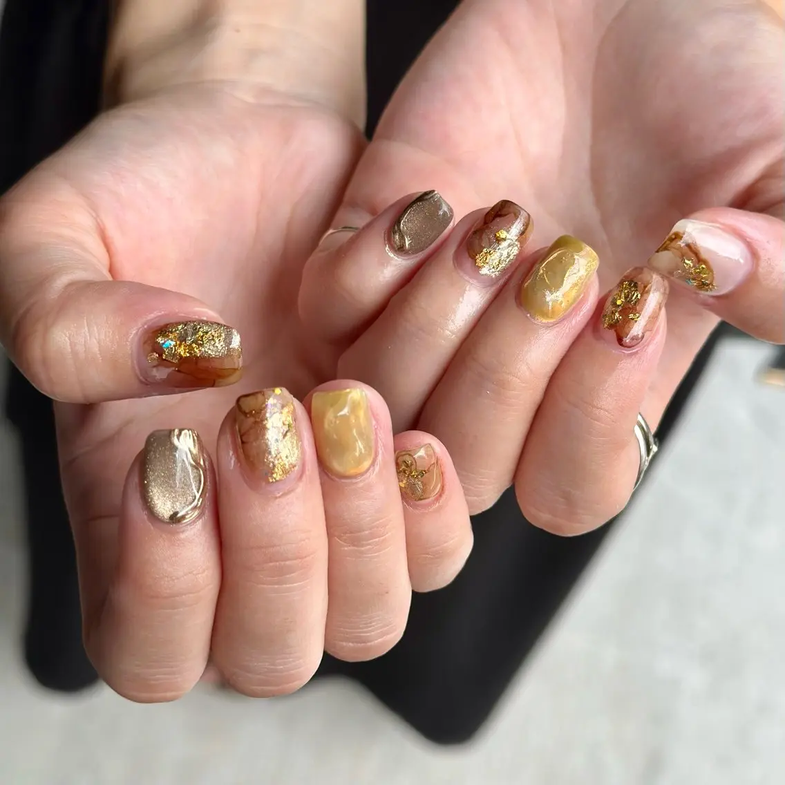 ネイル ニュアンスネイル chinois (シノワ)のネイルデザイン