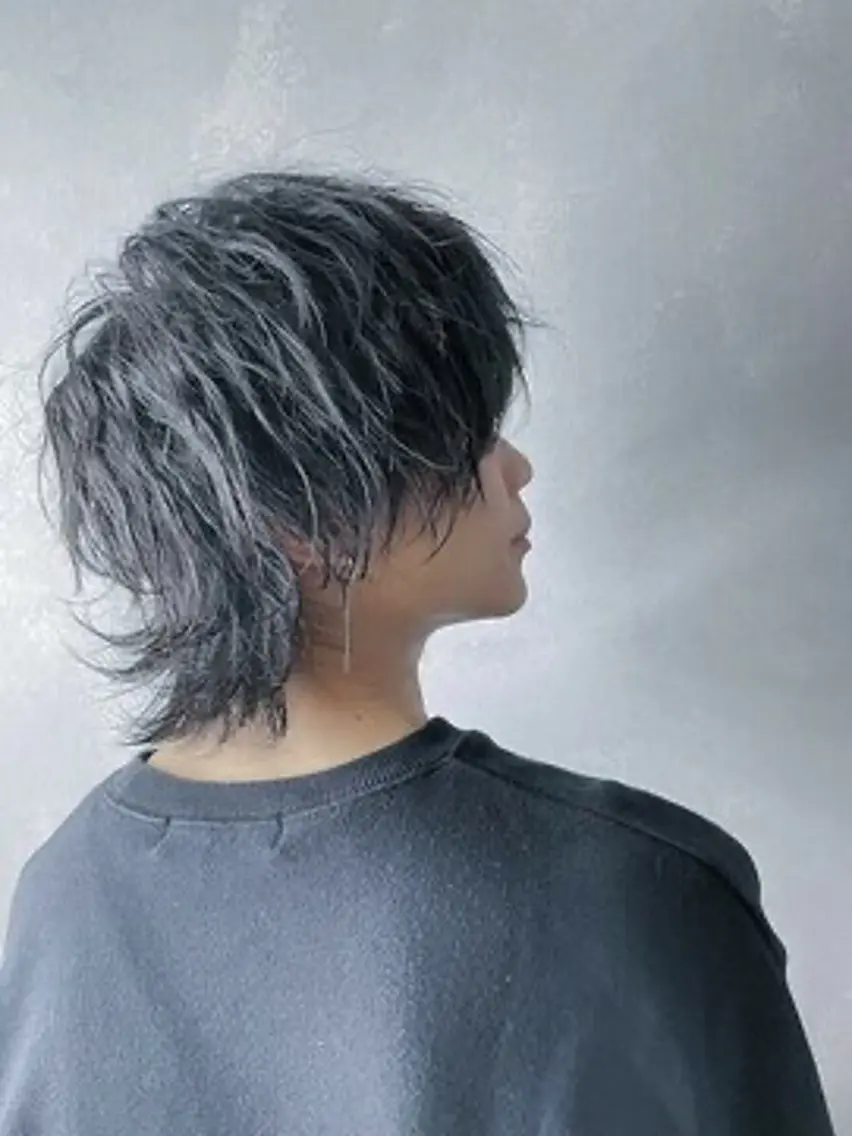ミディアム メンズ メンズ特化/縮毛矯正 /パーマ　吉田　颯人のヘアスタイル