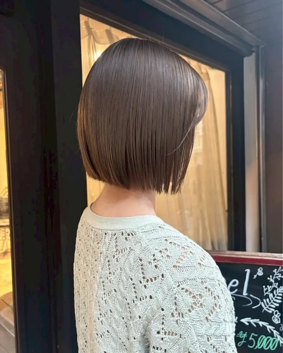 カラー ブラウンカラー 透明感カラー 池袋/カラーモデル 募集/リオ🫧のヘアスタイル