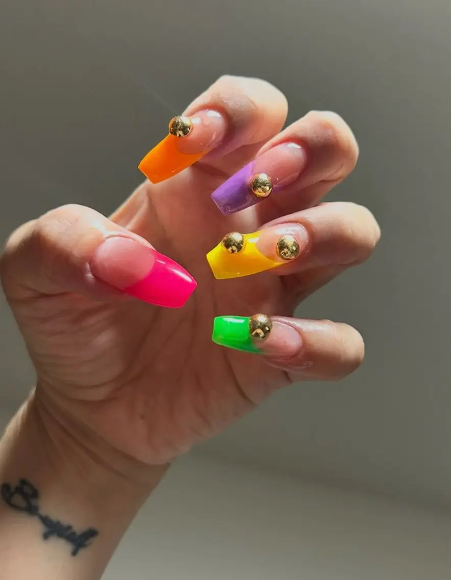 【スカルプ♡カラーフレンチ】カラー選び放題💅🩷（オフは全オフの為ジェルもスカルプも有料2500円）の写真
