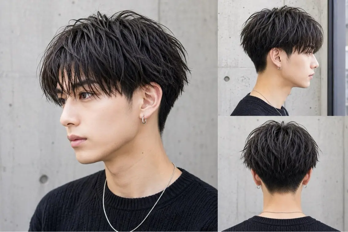 メンズ カット 日向/メンズ特化✂️ /パーマ・ブリーチ◎のヘアスタイル