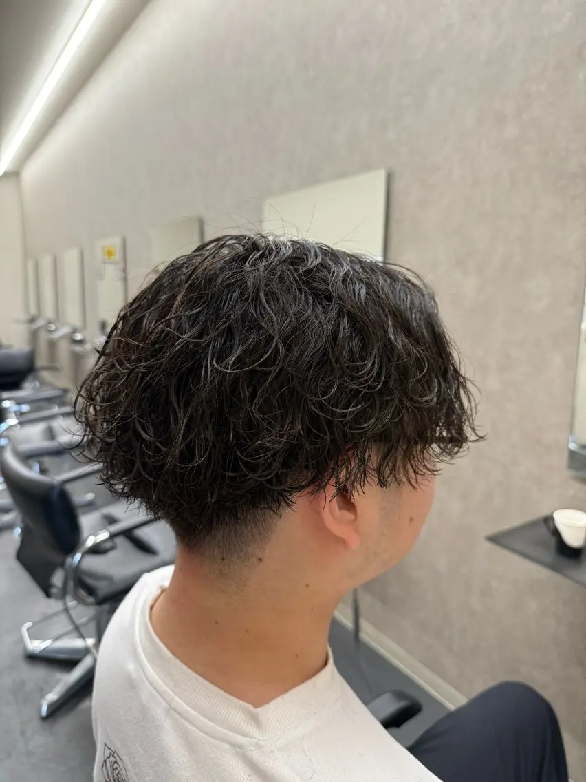 ショート カット パーマ トリートメント ✂️ステレオ知立✂️ 福田拓人⚽️のヘアスタイル