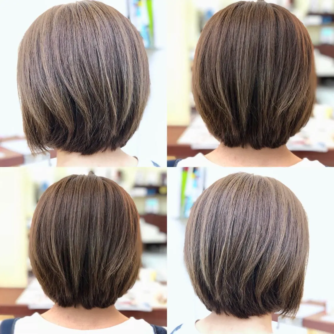 ミディアム カット ヘアカラー 【髮質改善特化】 lic吉祥寺のヘアスタイル