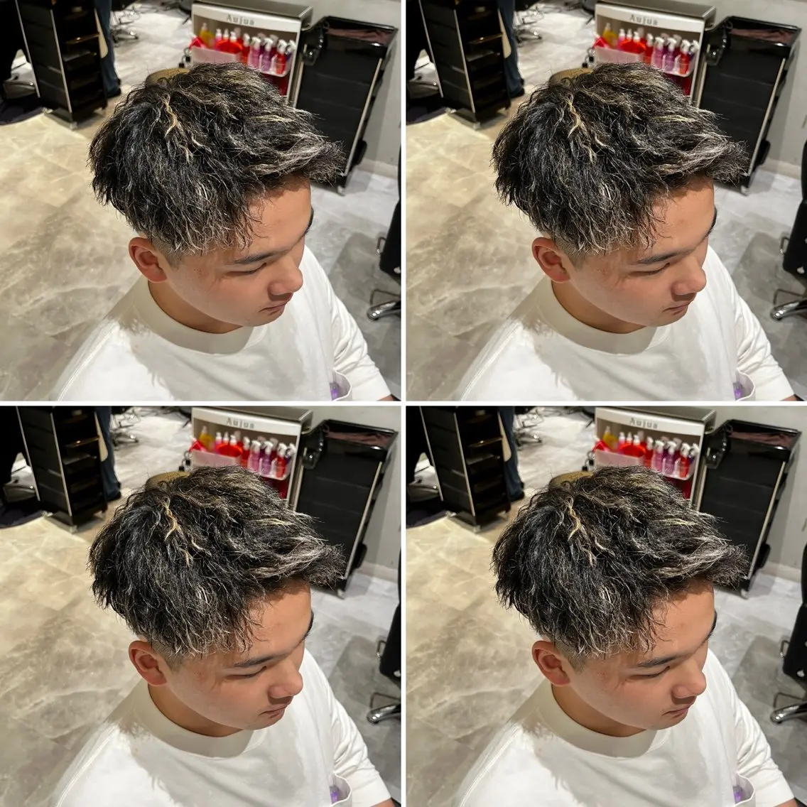 パーマ メンズ カット パーマ トリートメント ヘアセット メンズパーマ特化 店長望月謙二郎のヘアスタイル