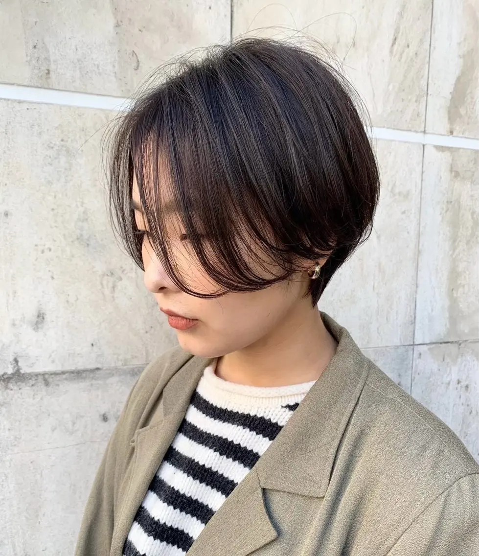 【17:00​〜​限定🫧】ショートカット+7STEPトリートメント🕊️🤍の写真