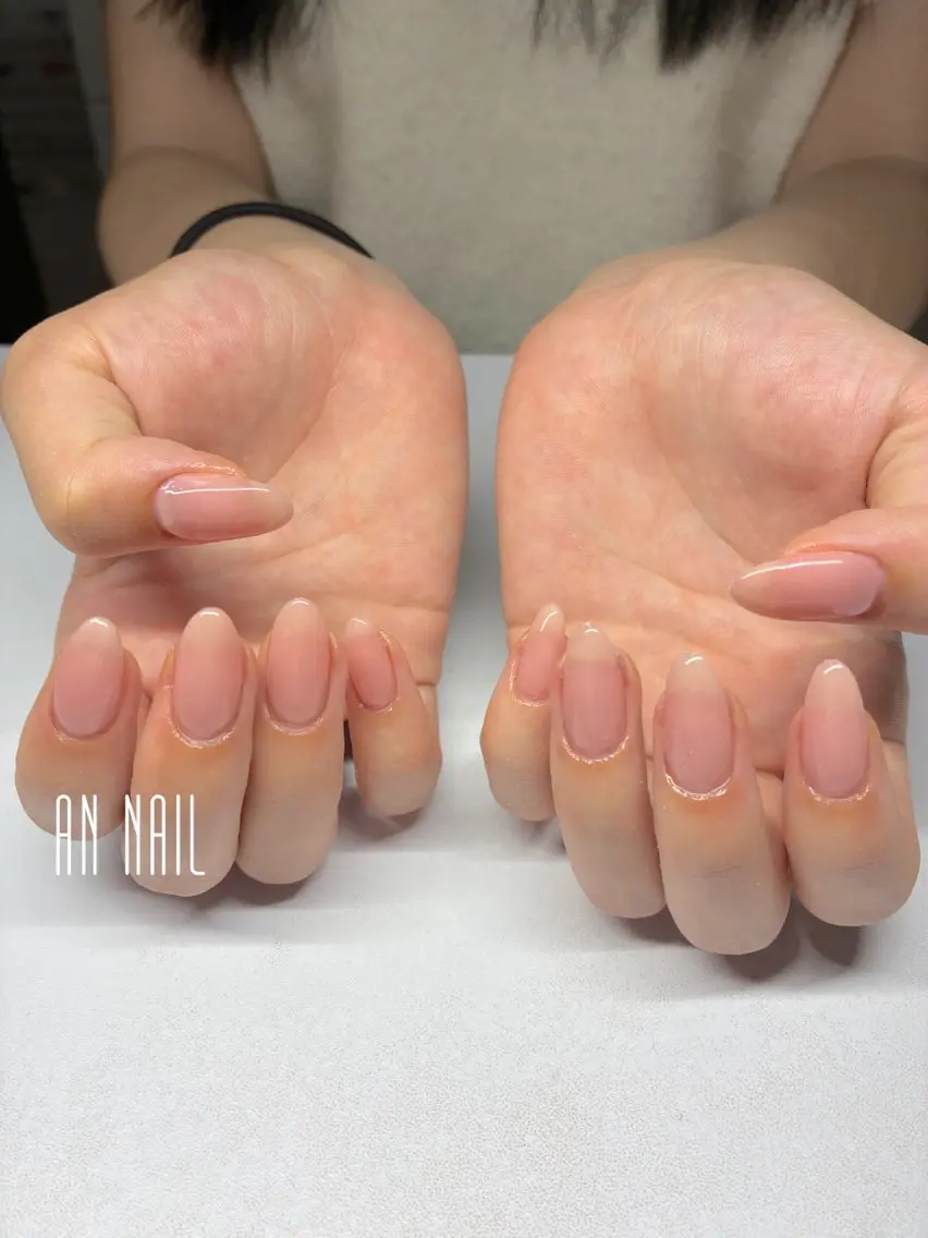 ネイル ワンカラーネイル ハンドネイル AN Nailのネイルデザイン
