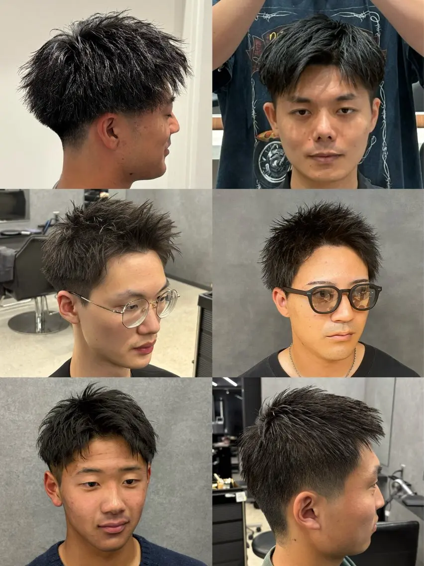 メンズ メンズ特化 宮崎大弥のヘアスタイル