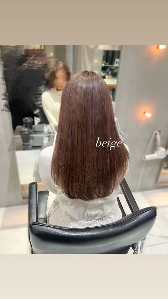 【💗新規様限定💗】カット✂️➕ケアブリーチ➕艶カラー(TR配合✨️)➕トリートメントの写真