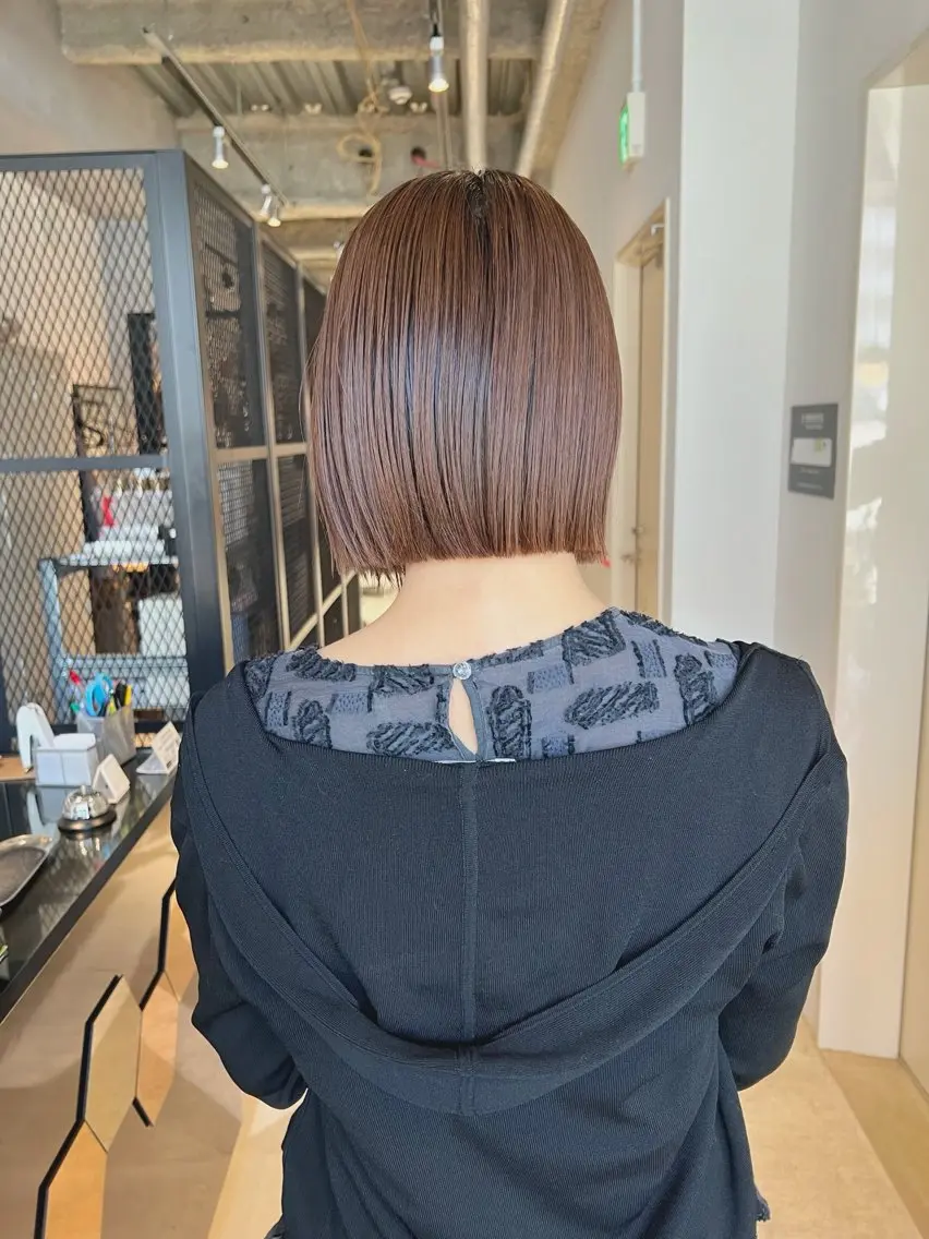 ミディアム カット 大澤 叶方のヘアスタイル