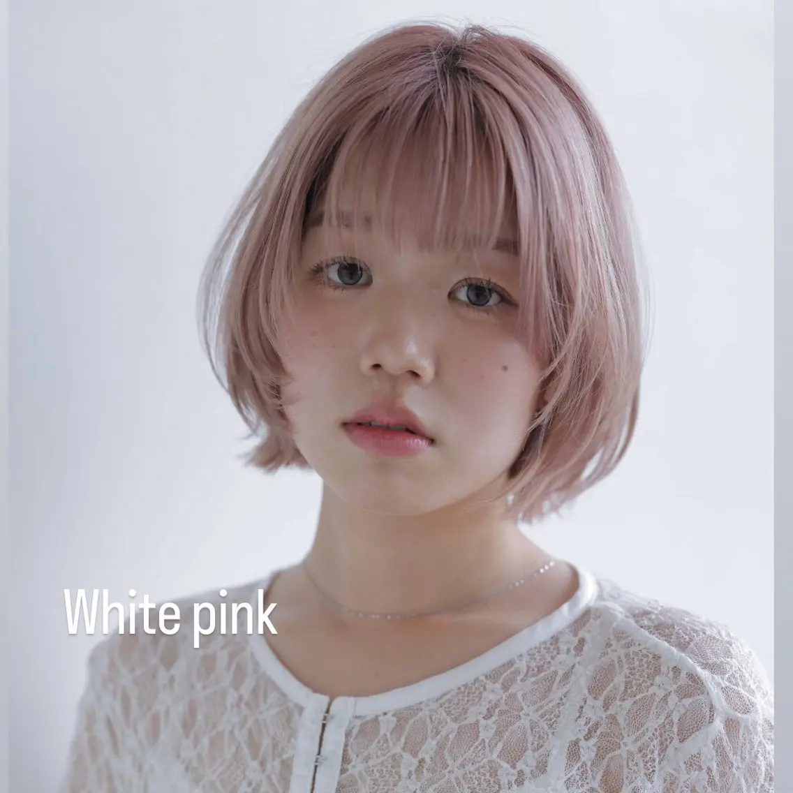ミディアム カラー ヘアカラー 似合わせカット暖色 カラーhiyonaのヘアスタイル