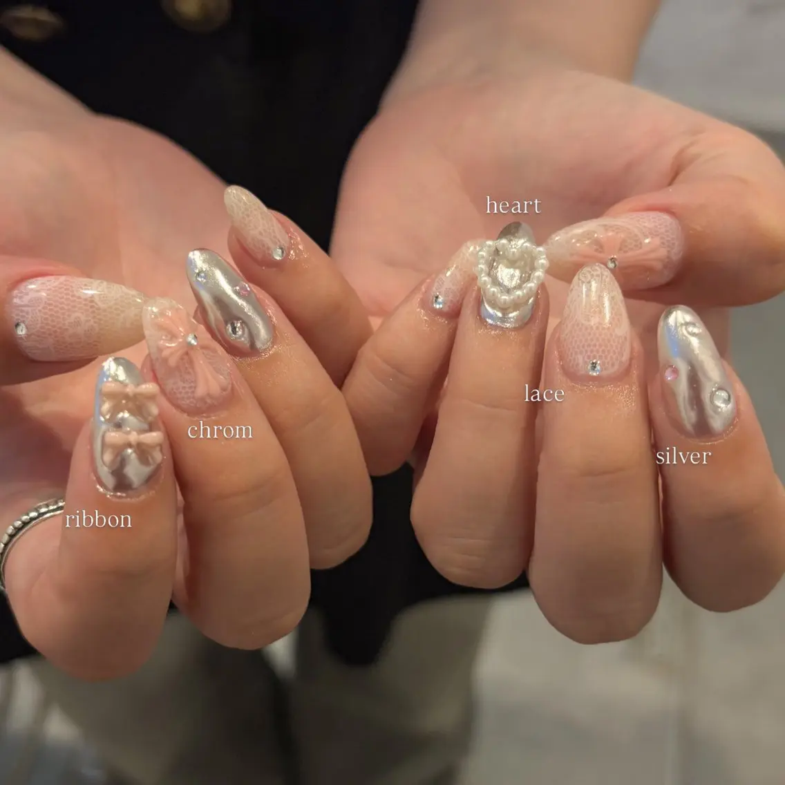 ネイル ハンドネイル IZUMIꕤnail 堺筋本町｜心斎橋のネイルデザイン