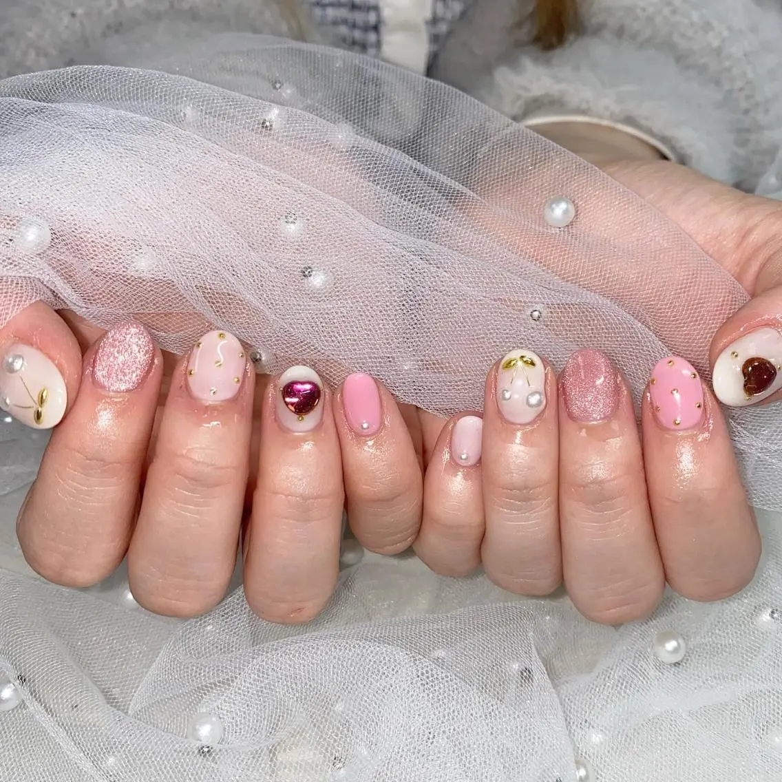 ネイル I pinknail 韓国風·持ち込み専門のネイルデザイン