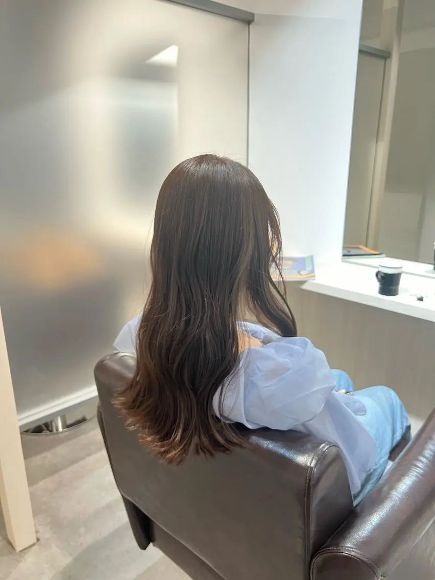 ロング カラー カット ヘアカラー 半個室/髪質改善/ 🫧苅屋菜奈子のヘアスタイル