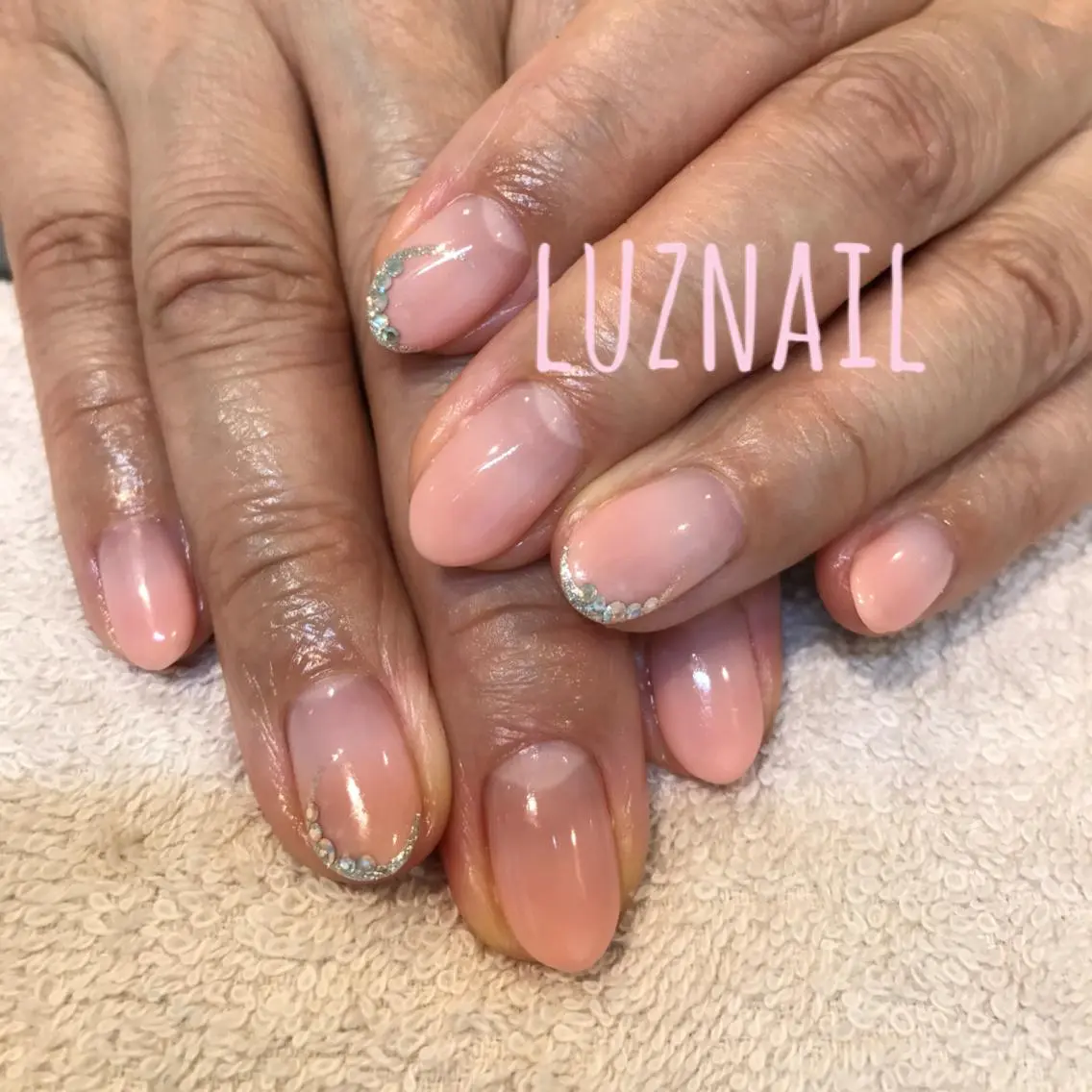 ネイル シンプルネイル パラジェル lira nailのネイルデザイン