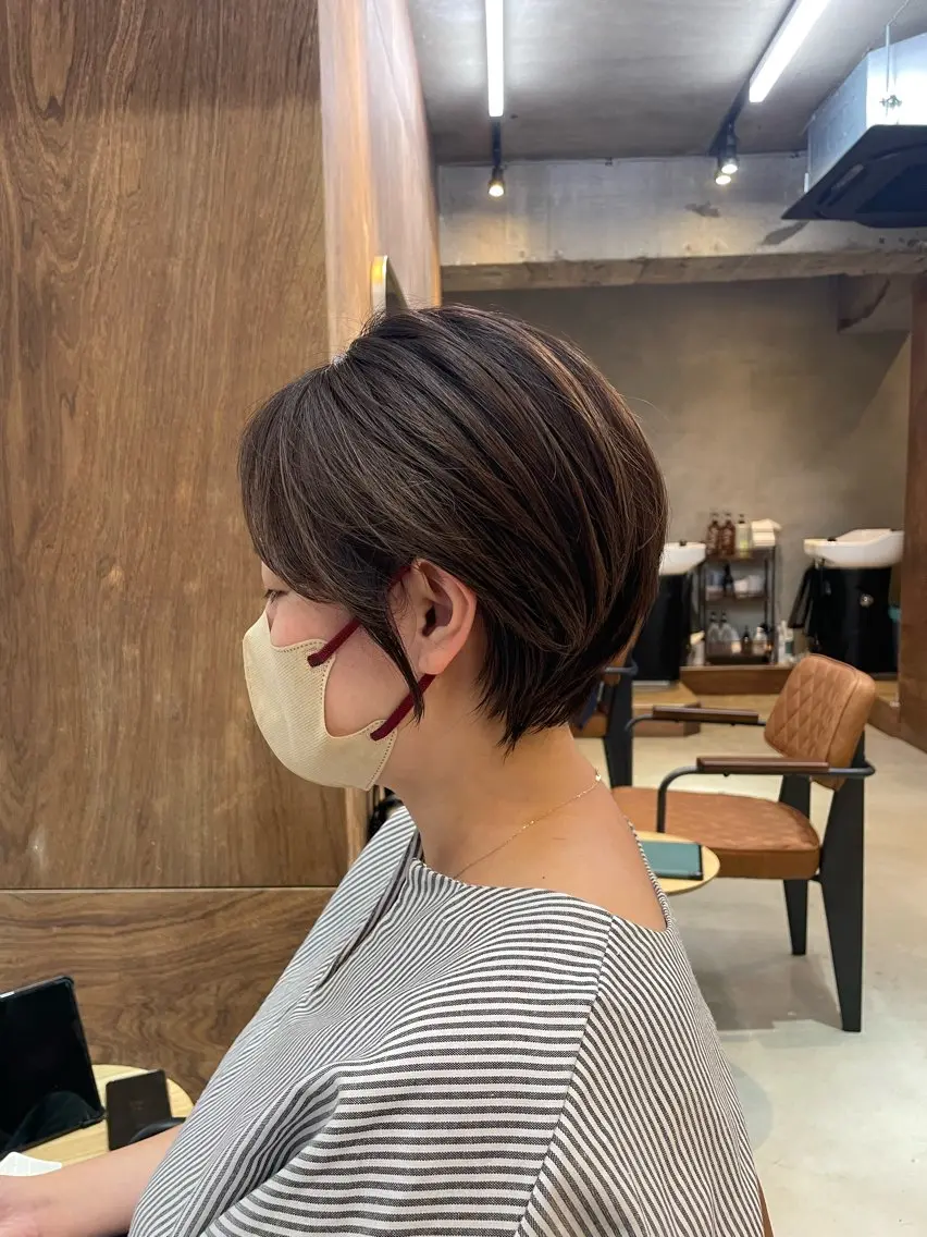 ショート ショートボブ ボブ ショートヘア カット ヘアカラー トリートメント ヘッドスパ ✨ショート、ボブ✨ 奈良孝平のヘアスタイル