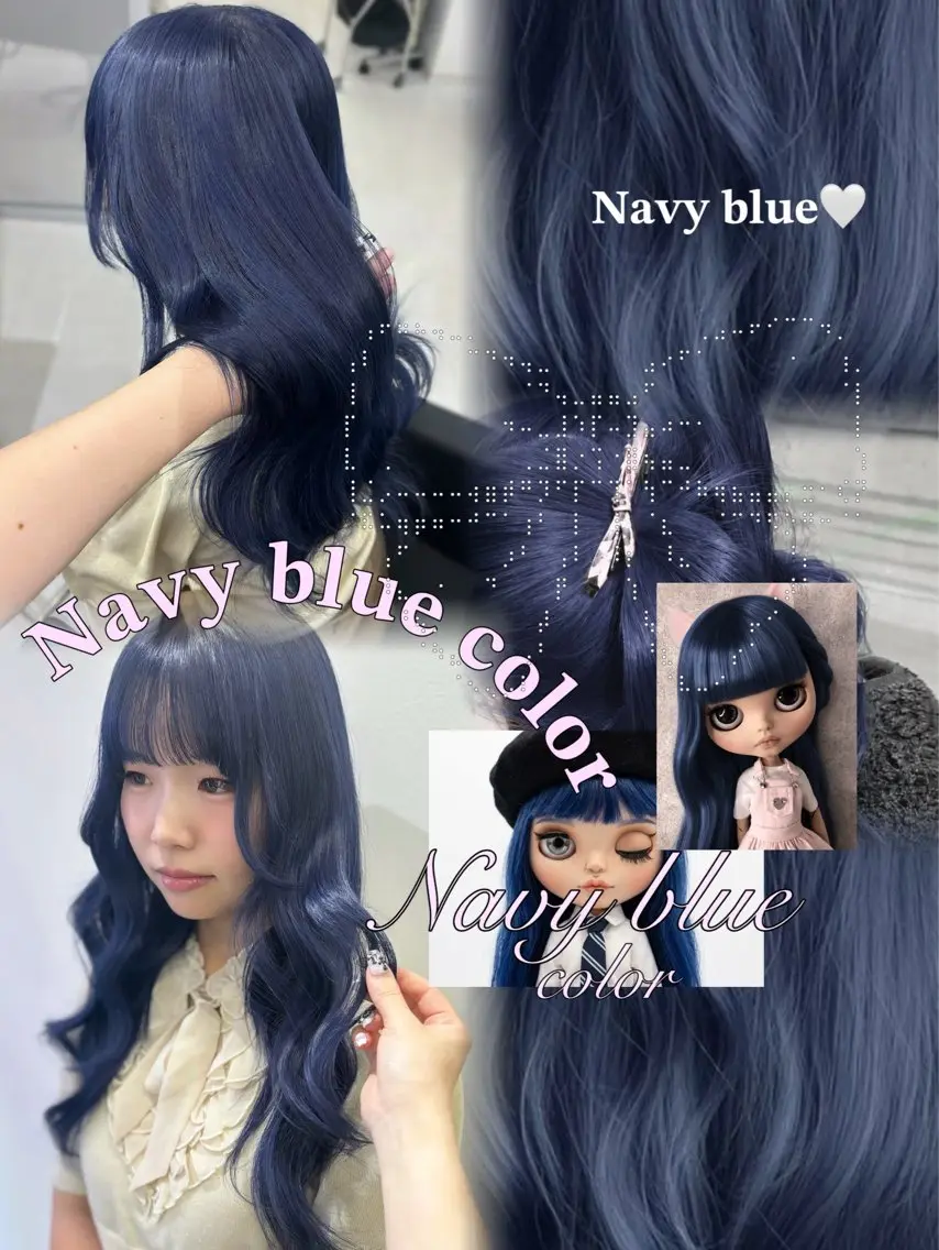 セミロング カラー ヘアカラー 🤍ハイトーンカラ ー🤍/ここなのヘアスタイル