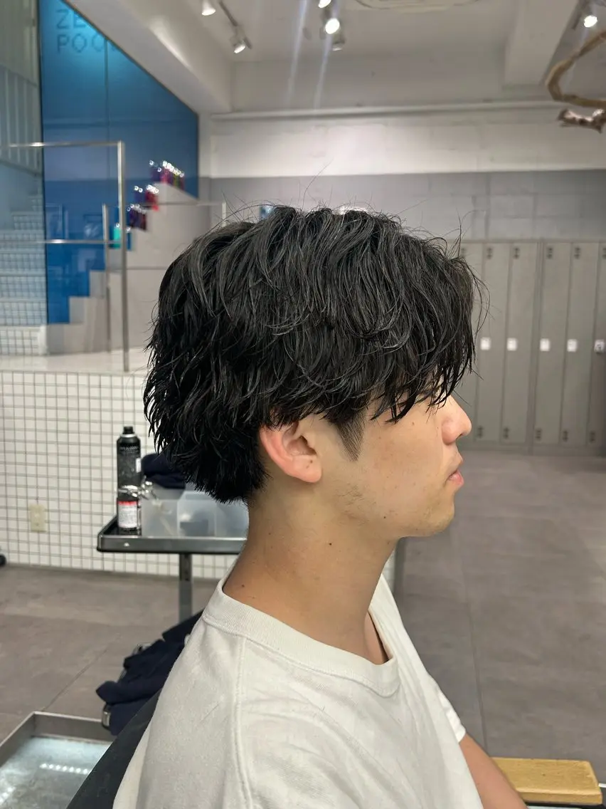 ミディアム カット men,s/zest /Taichiのヘアスタイル