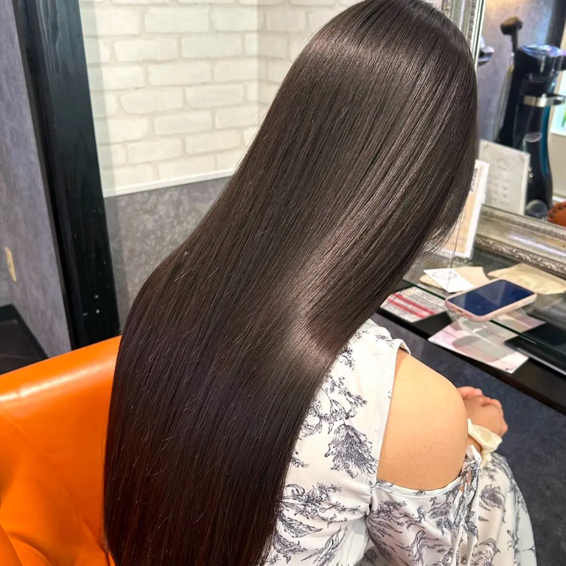 ロング カット 縮毛矯正 ブリーチ特化💛 RYUTOのヘアスタイル
