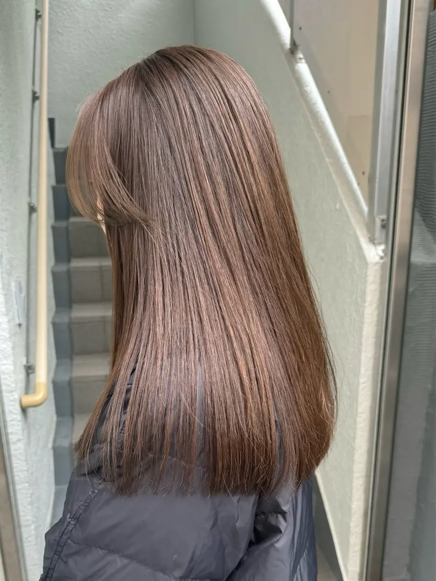 似合わせカットとダブルカラートリートメントの写真