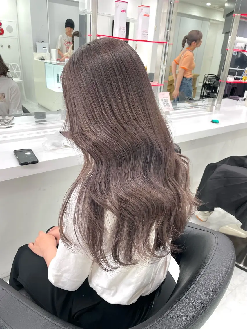 【💫韓国風💫】大人気メニュー🧸☁️似合わせカラー➕髪質改善トリートメント➕カット➕炭酸スパ🕊️🕯⸒⸒の写真