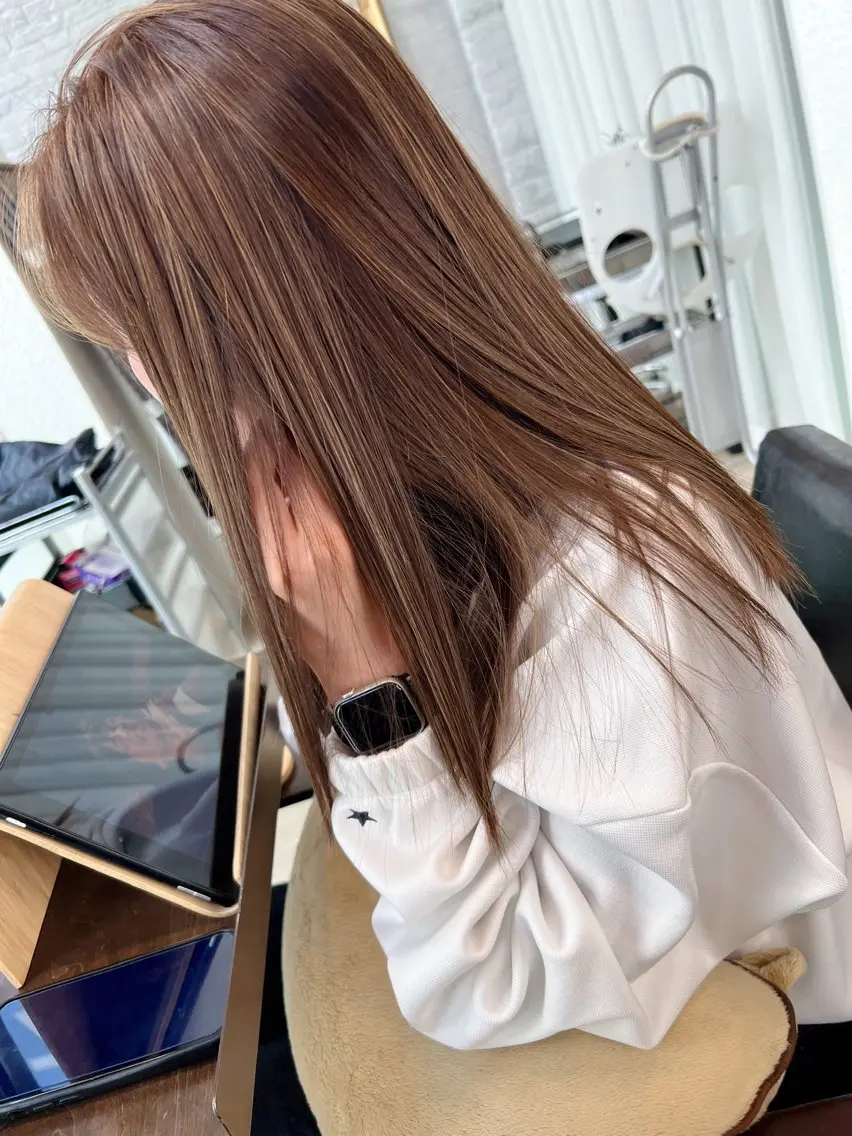 カラー 髪質改善美髪特化 ルイス奈良のヘアスタイル