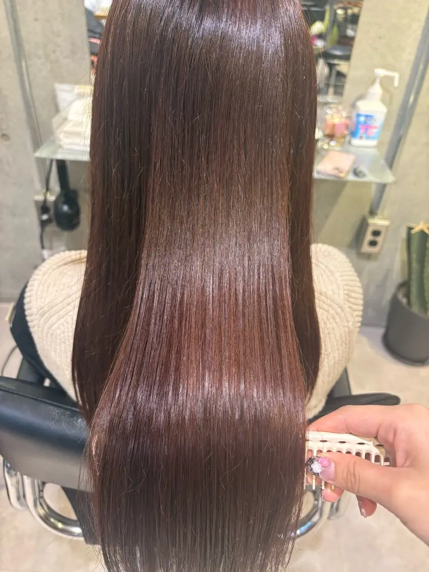 カラー ヘアカラー トリートメント 韓国ヘアー🇰🇷 MIWAのヘアスタイル