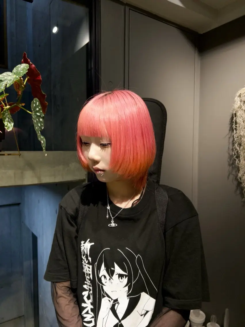 ショート ウルフカット 柚音 nero hairのヘアスタイル
